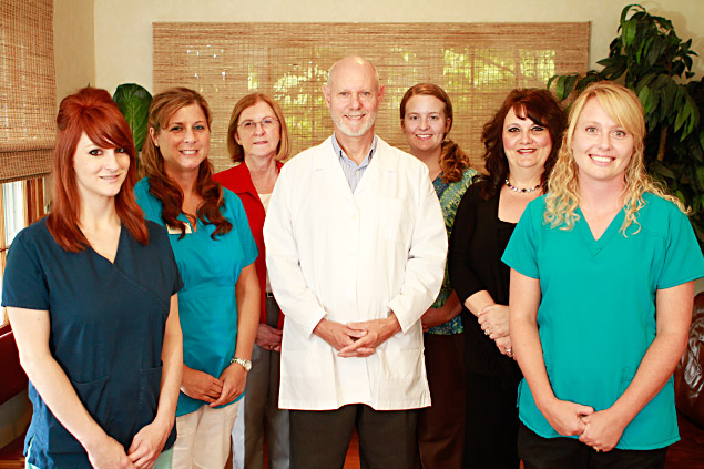 Dr. Munz and his staff